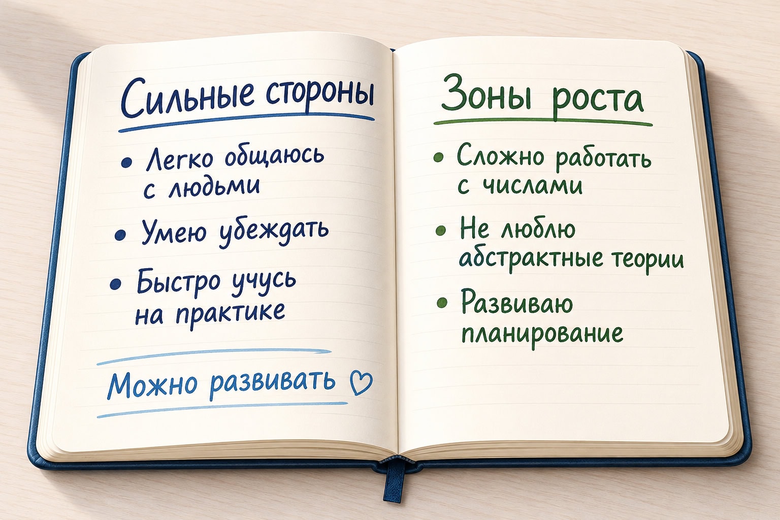 Определение своих интересов для выбора профессии